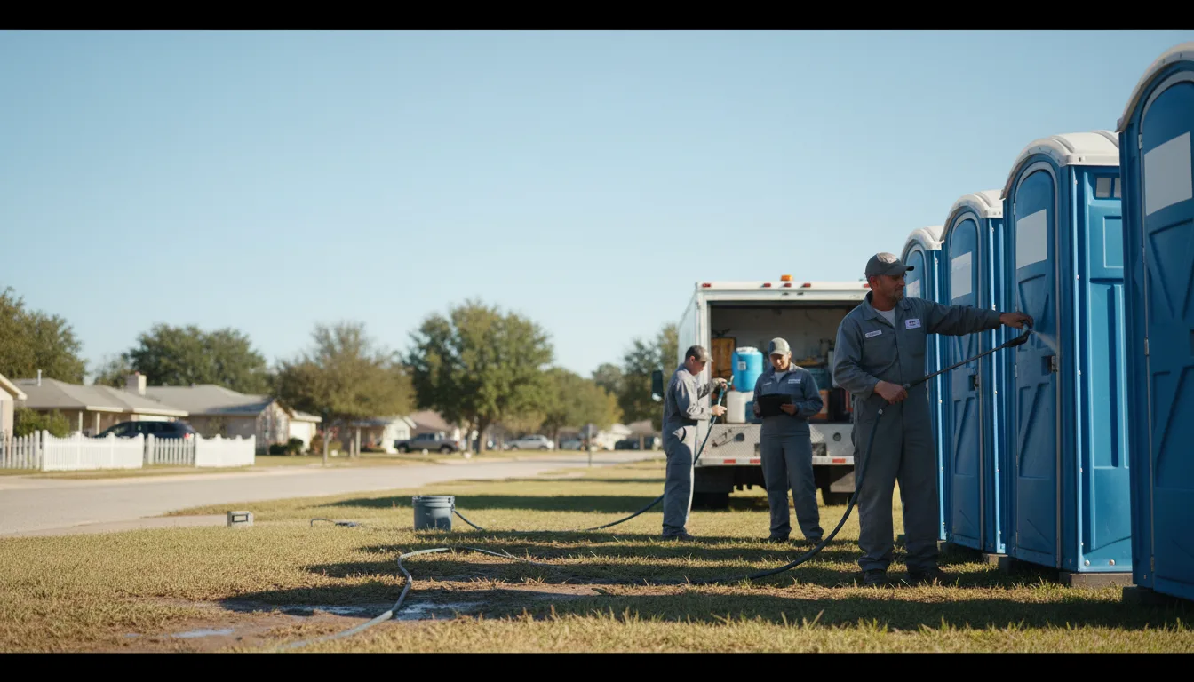 Long-Term Portable Toilet Rental in Grove, OK near me